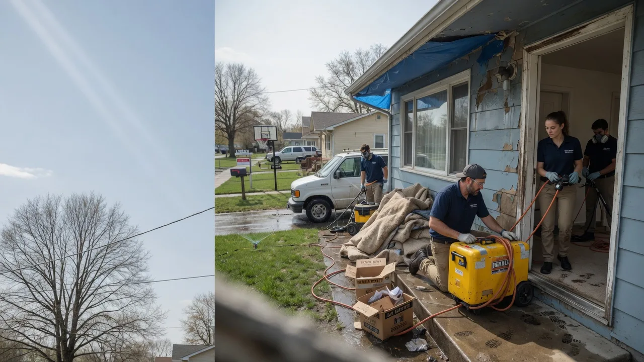 Basement Flood Cleanup in Mason, WI near me